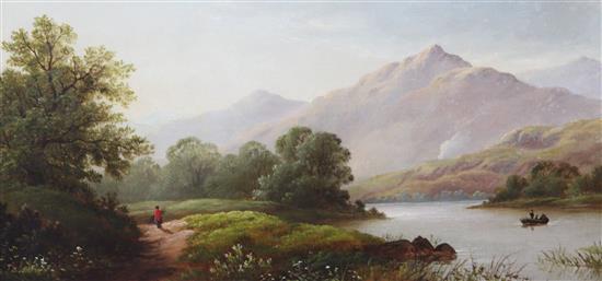 Daniel H. Winder (1880-1920) Near Harleigh, Cheshire and Derwent Water, 8 x 16in.